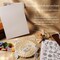 100Pcs Water Soluble Embroidery Stabilizers, Stick and Stitch (Flower, Pack of 2)